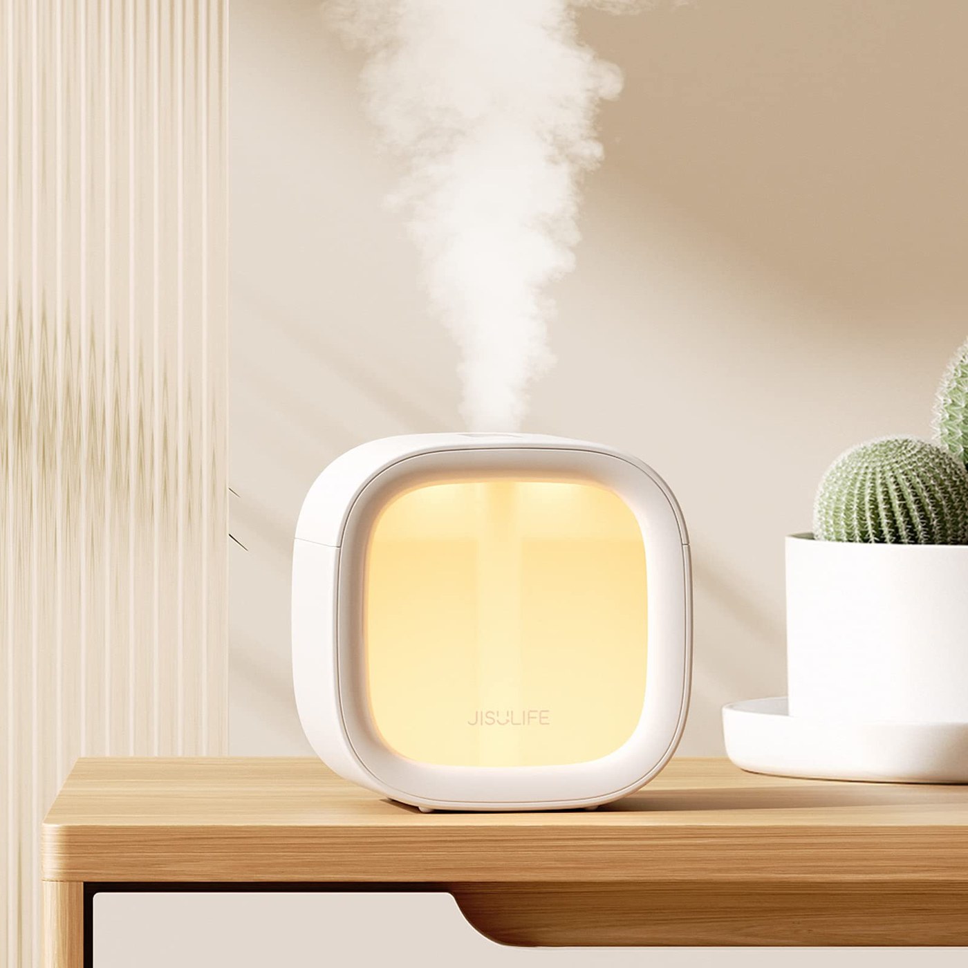 Mini Desk Humidifier + LED
